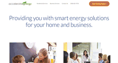 Desktop Screenshot of accelerateenergy.com
